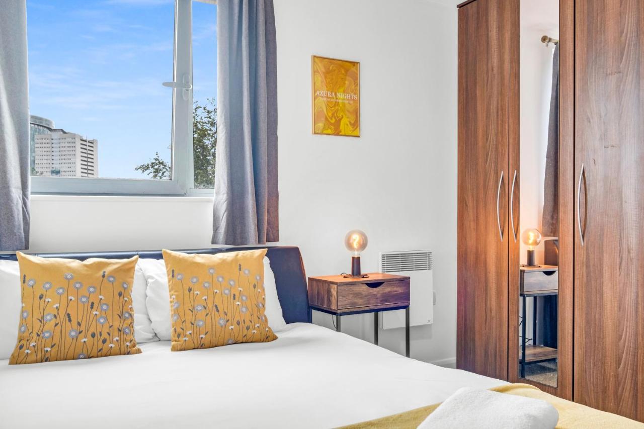 Stylish 4Th Floor 2 Bedroom En Suite City Centre Apartment With Parking By Azura Nights 버밍엄 외부 사진