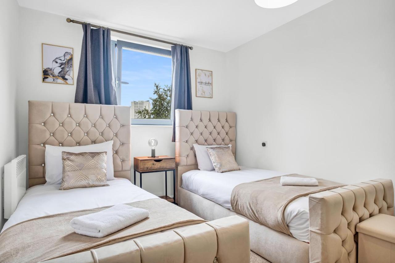 Stylish 4Th Floor 2 Bedroom En Suite City Centre Apartment With Parking By Azura Nights 버밍엄 외부 사진